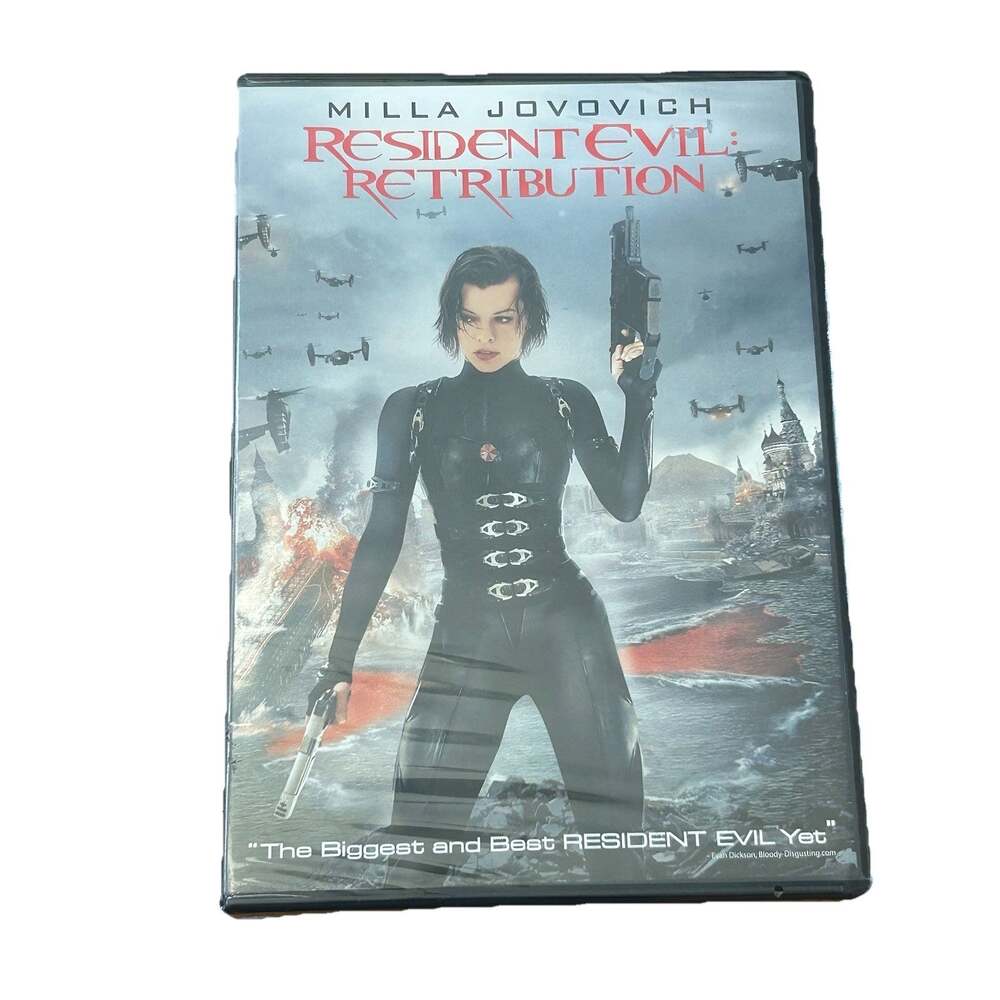 Resident Evil Retribution DVD 2012 Widescreen Milla Jovovich NEW